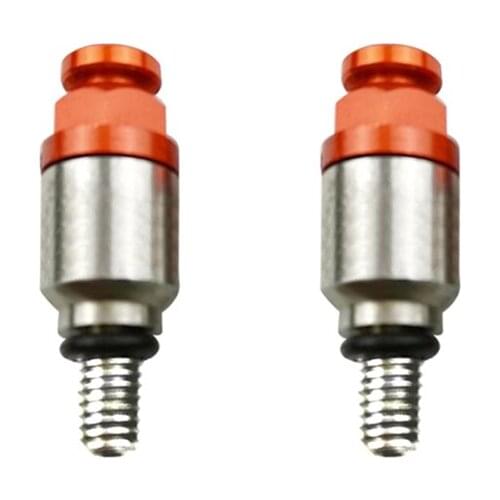 1pcs Motorcycle Screw Fork Bleeder Relief Valve Fork Relief Valve Front Inverted Shock Absorber Deflation M4x0.7mm M5x0.8mm