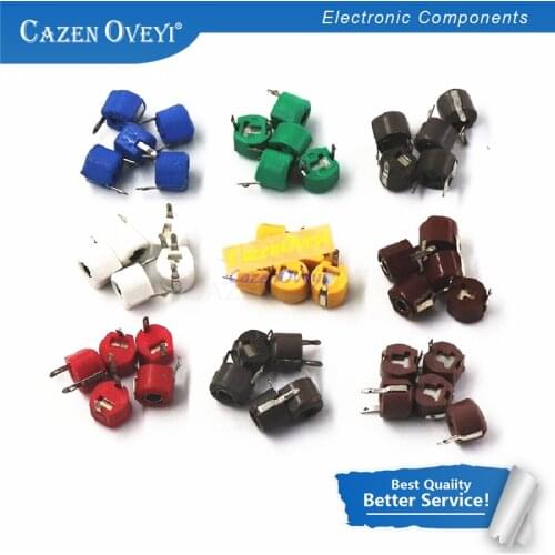 20pcs JML06-1 6mm 5PF 10PF 20PF 30PF 40PF 50PF 60PF 70PF 120PF trimmer Adjustable capacitor 5P 10P 20P 30P 40P 50P 60P 70P 120P