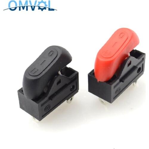4PCS Hair dryer switch Rocker Switch 3 position ON OFF boat switch