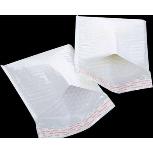 50pc 11*11cm White Foam Envelope Bag Different Specifications Mailers Padded Shipping Envelope With Bubble Mailing Bag Hot Sale