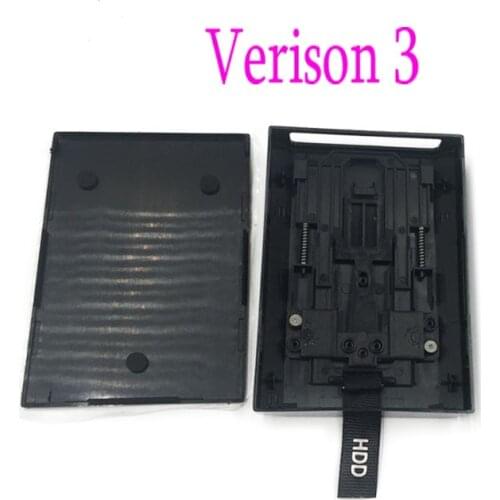 10PCS Black HDD Hard Disk Drive Shell Case For New Microsoft Xbox 360 Slim E