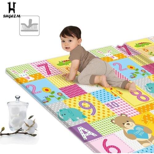 Kids Rug Activitys Games Toys Foldable Baby Play Mat Puzzle Educational Children Carpet In The Nursery Climbing Pad