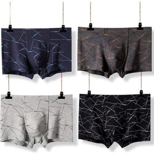 DO DO MIAN Men's Briefs With Print