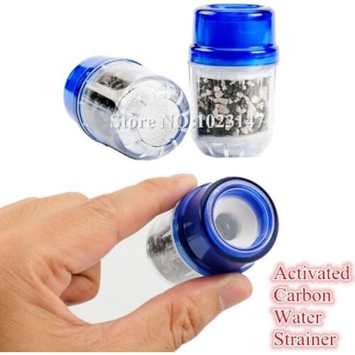 3pcs/lot Activated Carbon Water Strainer Household Faucet Water Filter Leading Water Filter Purifier