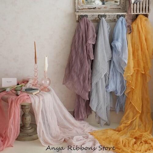 Ins style 3mts/pc Photo Backdrop chiffon plicated fabric Wedding Birthday Party Birthday Photo Backdrop Photocall Photo Studio