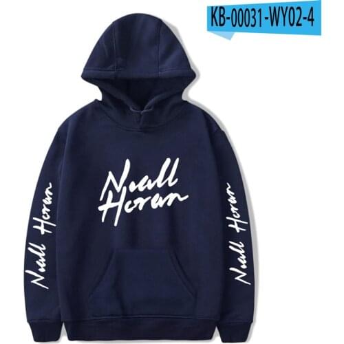 2021 Hot Sale Niall Horan Printed Unisex Hooded Sweatshirt Street Comfortable Pullover Fashion Letter Print Hoodie Oversized