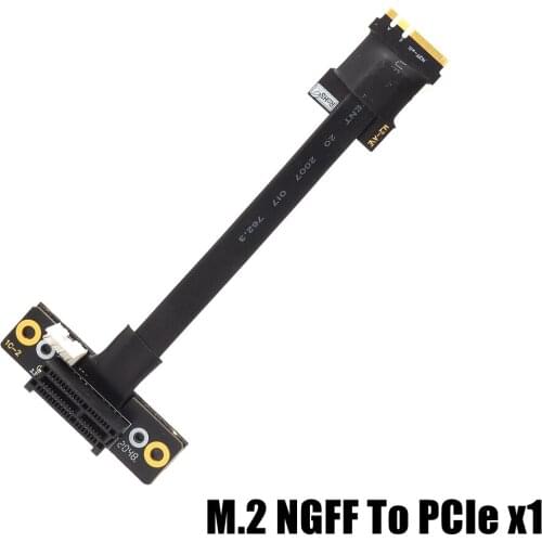 M.2 -A /E KEY NGFF WiFi Nic Interface To Pcie X1 High Speed 8G/GPS Length Customized 5CM 10CM 20CM 30CM 40CM 50CM