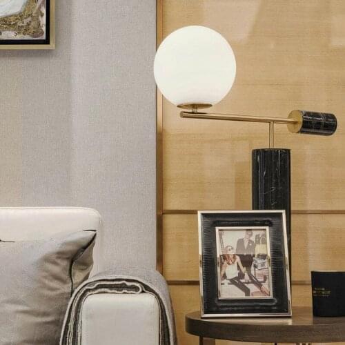 Nordic table lamp postmodern minimalist personality creative model room living room study bedroom bedside lamps