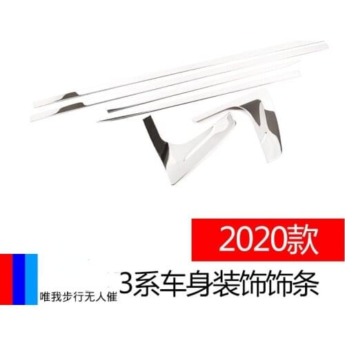 For BMW 2020 x3 Body trim stainless steel Automobiles Parts Accessories Exterior Accessories Car Stickers