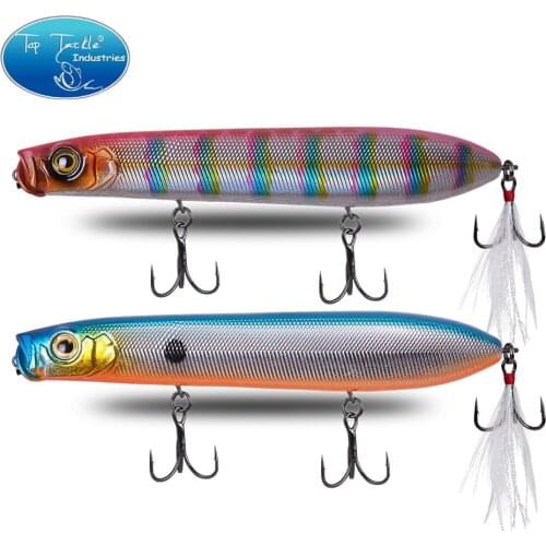 Floating pencil fishing lure 125mm 25g 105mm 16.5g artificial CF LURE for bass Hard Bait Topwater Pencil Tackle Jerk Bait