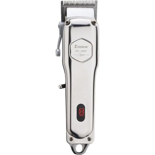 All metal professional hair trimmer barber hair clipper men cord&cordless electric hair cutting machine rechargeable haircut