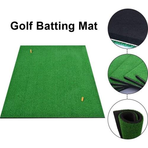Portable Golf Hitting Mat Personal Practice Pads Swing Detection Ball Carpets Golf Practice Training Aid Sports Equipment