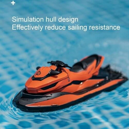 M5 2.4g RC Boat Motorboat Boat Toy Mini Remote Control Rc Boat Motorboat Childrens Toys Model For Water Skiing RC Boat