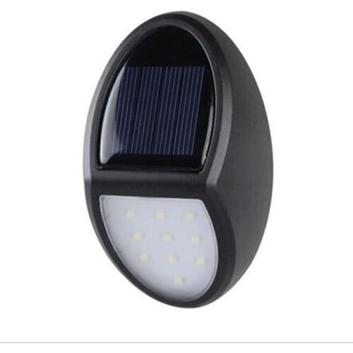 Led Solar Energy Saving Lights Waterproof Lighting Decorative Smart Wall Lamp Garden Lighting