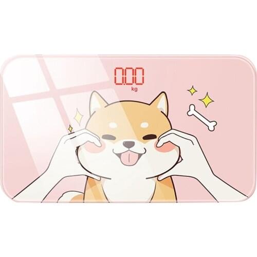 Smart Body Scale Smart Digital Bathroom Scale Portable Travel Body Mass Scale With Monitoring Room Temperature Function