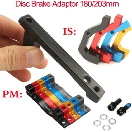 MTB Disc Brake Adaptor IS PM Bicycle Caliper Adapter 180mm 203mm Front Rear Disc Brake Rotor Adapter Bike Part