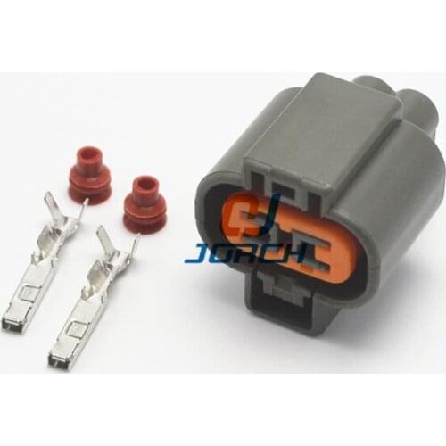 Free Shipping KUM 2 Pin Car Electrical Auto Connector Female Lamp 1G/2G/EVO Knock Sensor Plug PB625-02127