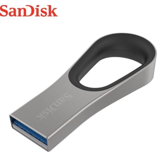SanDisk CZ93 USB Flash Drive 128GB 64GB USB 3.0 Encryption Pen Drive Metal Memory Stick 130MB/S Pendrive Storage Device U Disk