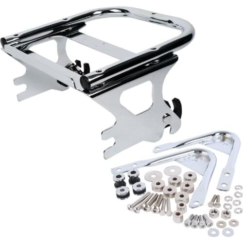 Motorcycle Two-up Luggage Rack Docking Hardware For Harley Tour Pak Touring Road King Electra Street Glide FLHR FLTR FLHX 97-08