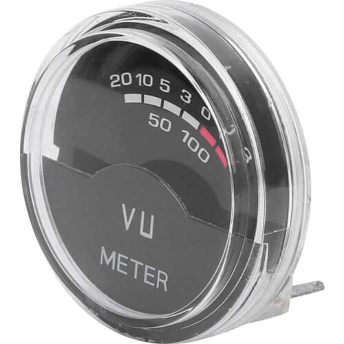 Electric Meter Mini High Accuracy VU Meter DB Amplifier Level Audio Meter Measurement Power Meter
