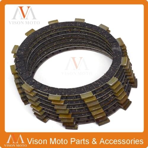 8 PCS Motorcycle Clutch Friction Plates Fit For YAMAHA XT500 SRX600 TT600 XT600 XT600E YFM660R YFM660RLE YFM660RSE