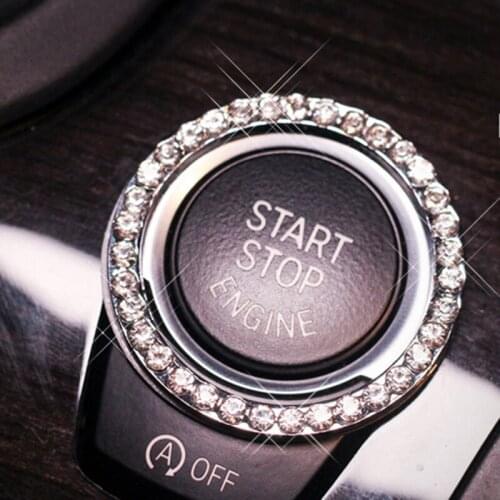 Car Ignition Key Switch Ring Decoration Cover For Jaguar XF XJ XJS XK S-TYPE X-TYPE XJ8 XJL XJ6 XKR XK8 XJS X320 X308