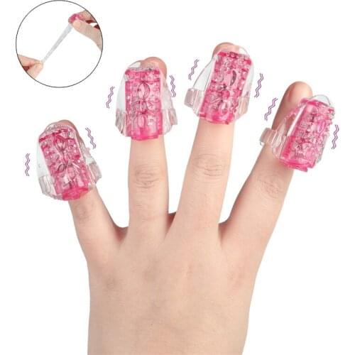 Mini Finger Clitoris Stimulator Vibrator Sex Products Oral Vagina Licking Clitoral Vibrator For Women Adult Sex Toys Masturbator