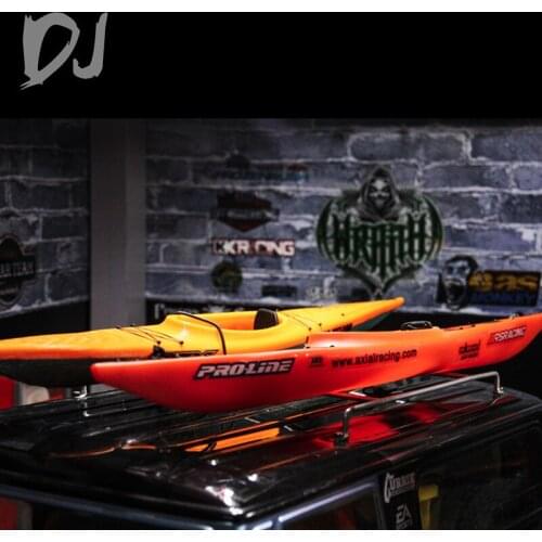 DJ Traxxas TRX4 Kayak Simulation Boat for Defender Model RC Car Die Plate Kayaking Boats Mold Version