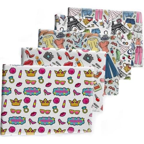 Fashion Design Pattern Printed Bullet Textured Liverpool Patchwork Tissue Kids home textile 50*145cm