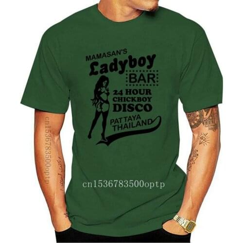 New funny retro LADYBOY T-SHIRT Thailand Thai katoey bar shemale transexual clothing