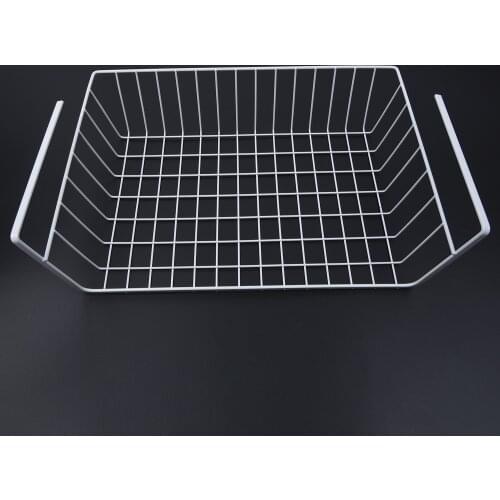 Under Shelf Basket Rack Towel Hanging Holder Wardrobe Cabinet Shelf Storage Organizer For Kitchen Qqq