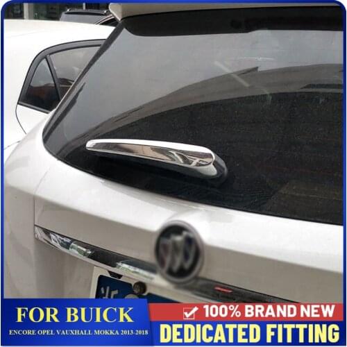 Fit For Buick Encore Opel Vauxhall Mokka 2013 To 2018 Car Rear Windscreen Wiper Cover Trims Frame Auto Accessories