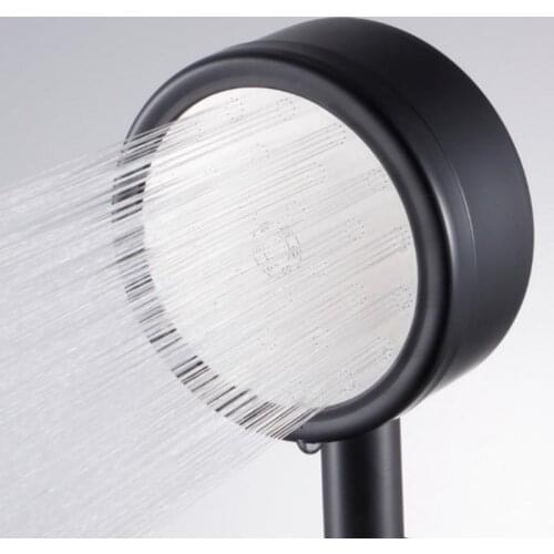 Matt black Hand Shower head set Handheld shower Wall Mounted high pressure shower Faucet Bathroom Set 304 Stainless Steel