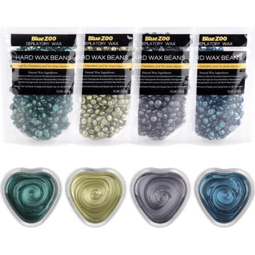 100g Hair Removal Depilatory Wax Less Discomfort Skin-friendly Skin Care Hot Film Hard Wax Bean for Home