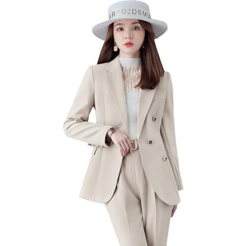 YUCHENSHANG Women's Business Trouser Suits