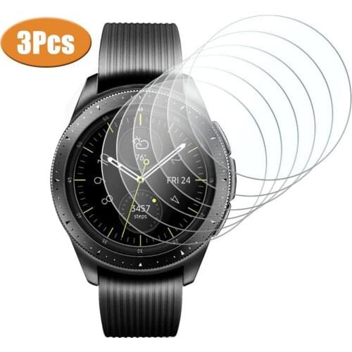 3Pcs HD Protective Film Cover for Sam-sung Galaxy Watch 42/46mm Gear Sport S2 S3