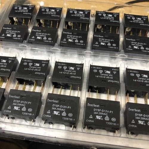 100% Original New Relay DYSF-D12V-P1 DYSFD12VP1 16A 250VAC