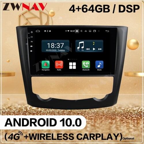 128GB Carplay 2 Din For Renault Kadjar 2016 2017 2018 Android 10.0 Multimedia Player Audio Radio GPS Navi Head Unit Auto Stereo