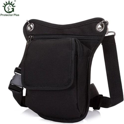 2017 Mens Waterproof Oxford Ride Leg Bag Drop Fanny Waist Belt Hip Bum Motorcycle Riding Waist Leg Bag Messenger Shoulder Bag