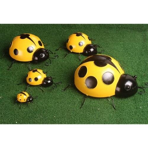 3D Ladybug Wall Hanging Sculpture Collectable Home Decoration Wall Hanging Decor