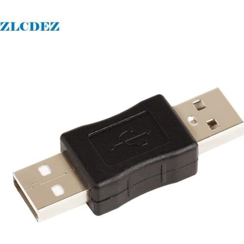 USB 2.0 Type A Male to A Male Adapter Connector Converter Coupler 500pcs/lot