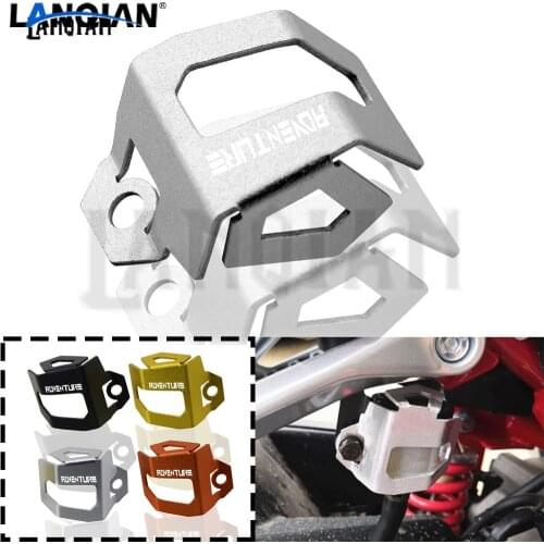 Motorcycle Accessories Rear Brake Fluid Reservoir Guard Cover Protect For 1290 SUPER Adventure R/S/T 1190 1050 1290 ADV