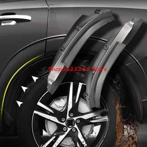 Car Mudguard Rear Tire Fender For Volvo XC60 2018 2019 2020 Refit Decoration Auto Accessories Styling