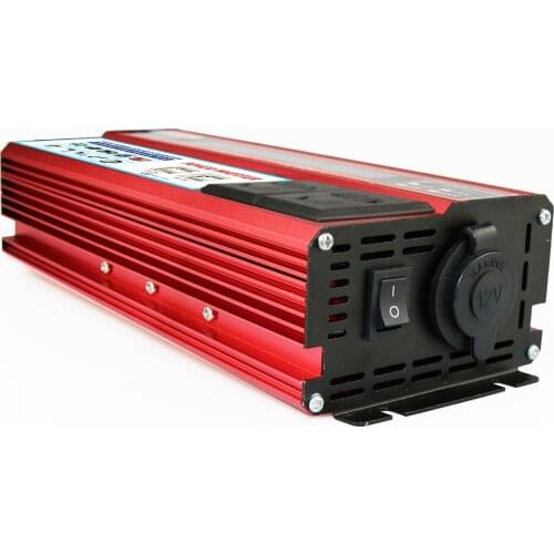 Car Inverter 6000W Solar Power Inverter Wave Digital Display Phone 4 USB Charger Multifunctional Mobile Phone Charger