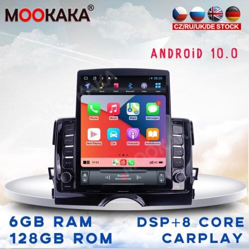 For Toyota Reiz mark X2011+ Car Multimedia Stereo Tesla Screen Android 10 Player Carplay GPS Navigation Head Unit DVD