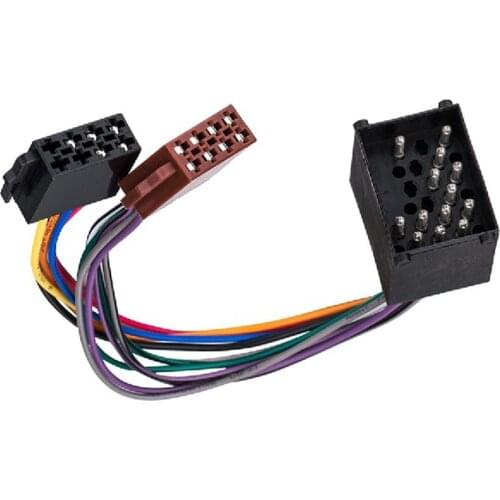 Biurlink ISO Wiring Harness Cable Adaptor for BMW 3 5 7 8 Series E46 E39 MINI ISO Plug Connector