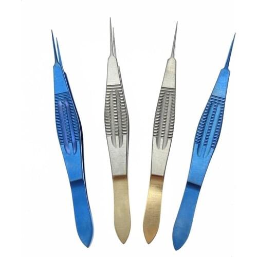 Straight Castroviejo Tying Forcep 110mm With 6mm tying Platform Surgical instruments