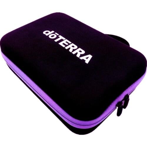 Essential Oil Case for DoTERRA 35 Slots 15ML Essential Oil Perfume Storage Bag Travel Carrying Hanging Ziplock Bottles Organizer