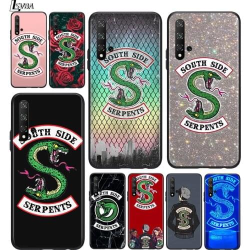 Riverdale southside For Huawei Honor 10 20 30 10i 20i 30i 10X V20 V30 20S 30S 30i X10 Pro Plus Lite Black Silicone Phone Case