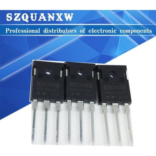 5PCS MBR30100PT TO-247 MBR30100 TO-3P 30100PT 30A 100V Schottky diode